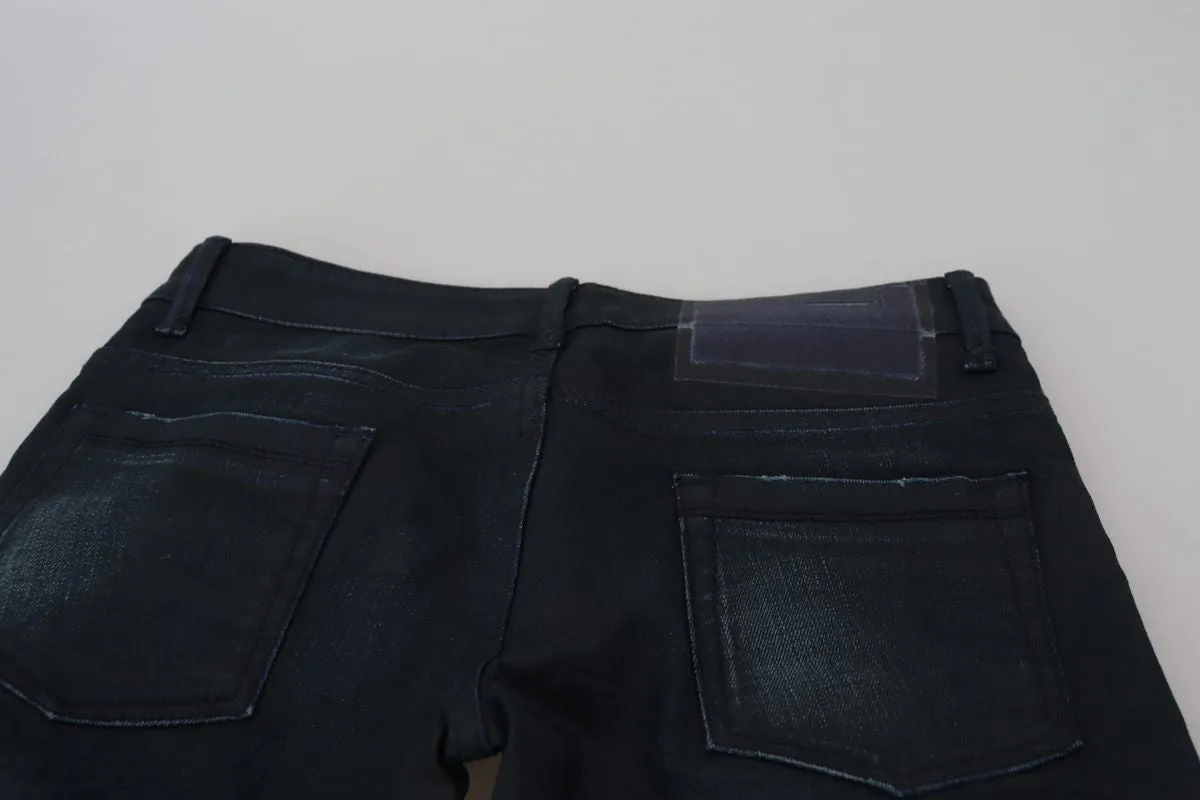 Acht Low Waist Slim Fit Damen Jeans für Frauen