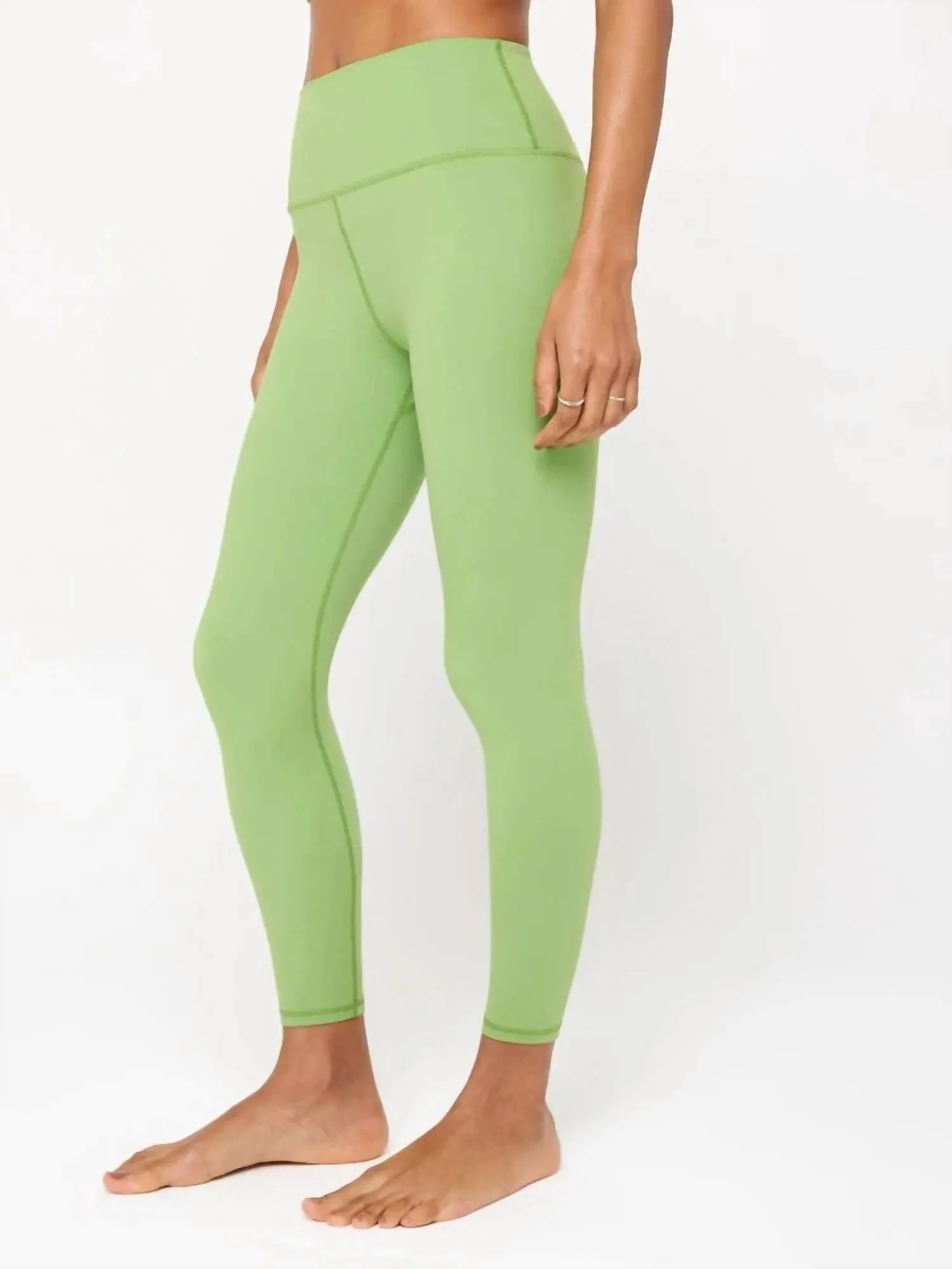 Ada High Waist Leggings In Kaktus