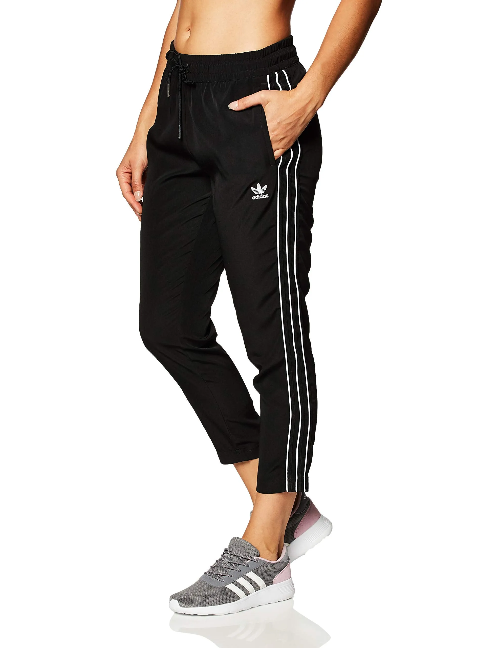 adidas Damen Hose Styling Complements Cropped, Schwarz, 32, CE1673 Nike Bekleidung