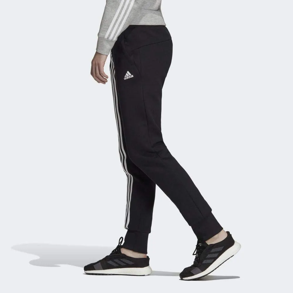 adidas Damen Hose W MH 3S DK Pant, Schwarz/Weiß, 2XL, DX7972 Nike Bekleidung