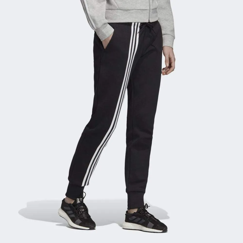 adidas Damen Hose W MH 3S DK Pant, Schwarz/Weiß, 2XL, DX7972 Nike Bekleidung