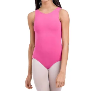 Erwachsenen Camisole-Leotard mit verstellbaren Trägern in Zuckerrosa