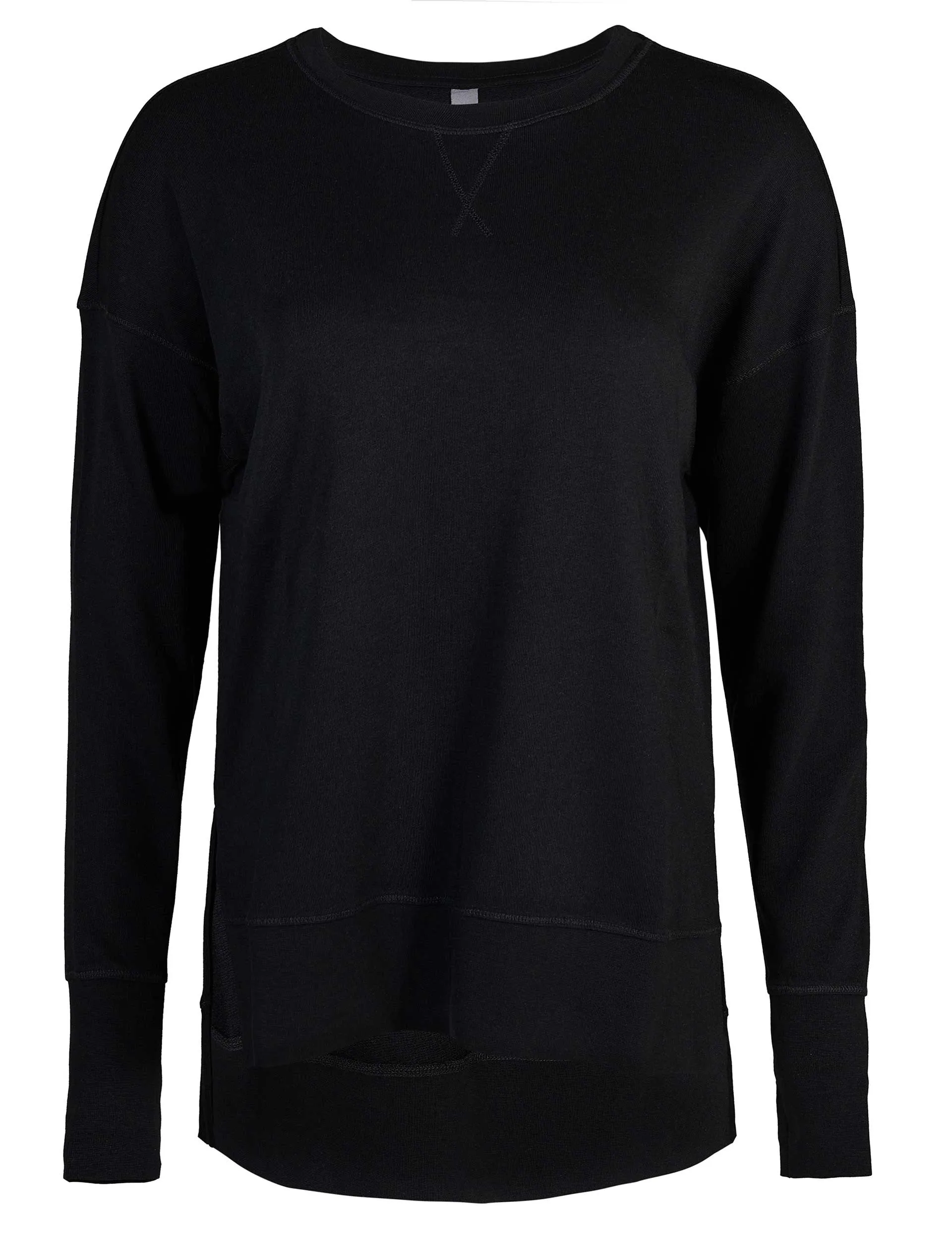 After Class Longline Sweatshirt - Schwarz