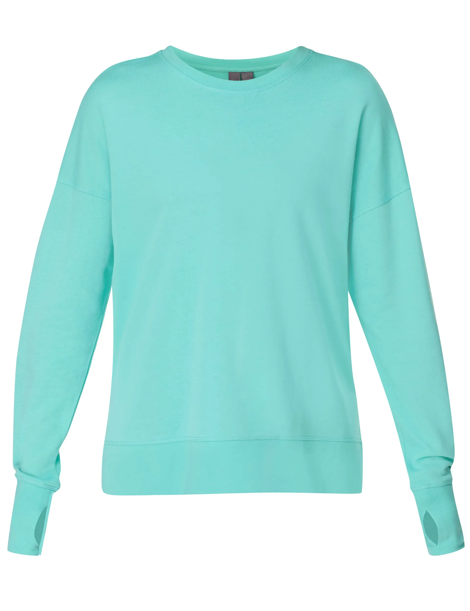 After Class Longline Sweatshirt - Meerschaum Blau