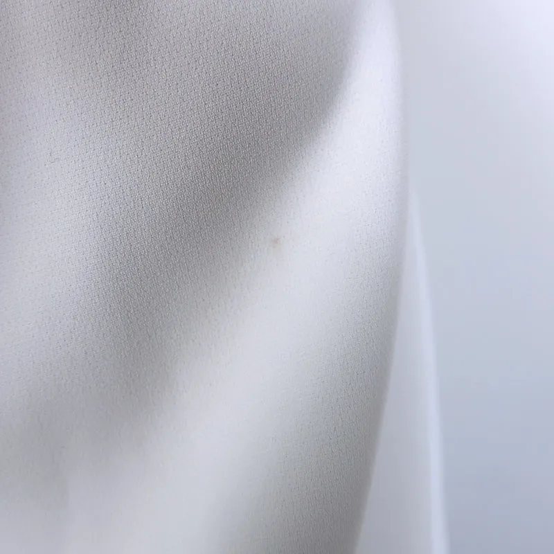 A.L.C. Carey II Puffärmeliges Top Weiß Krepp Größe 8