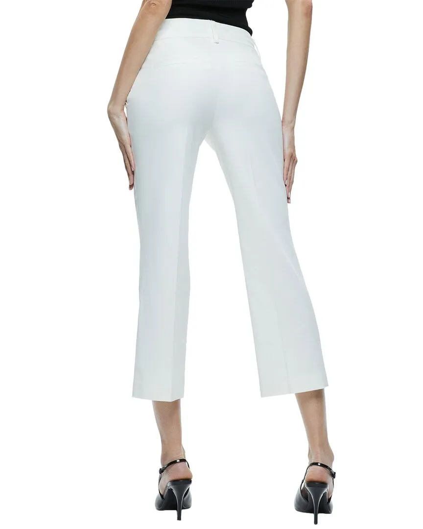 alice   olivia Janis Low-Rise Cropped Flare Hose