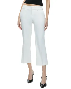 alice   olivia Janis Low-Rise Cropped Flare Hose