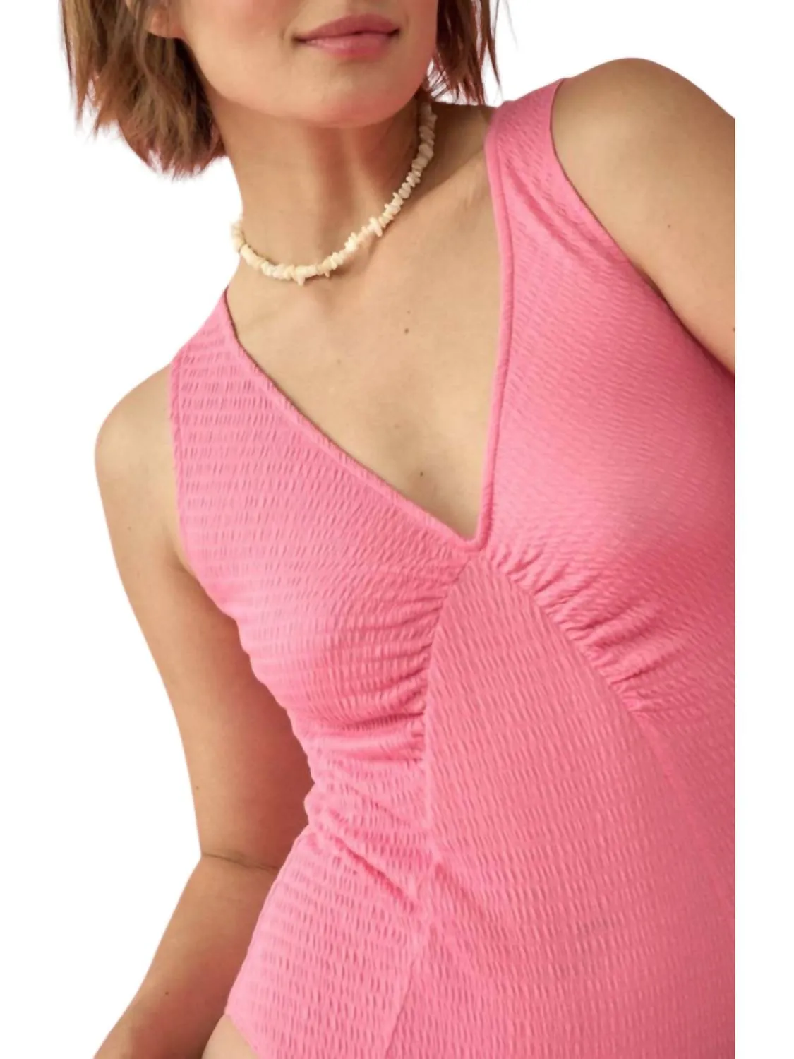 Amelia Bodysuit in Bubblegum