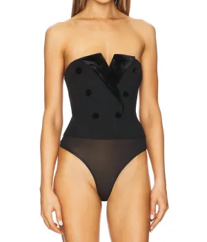 Andara Bodysuit in Schwarz