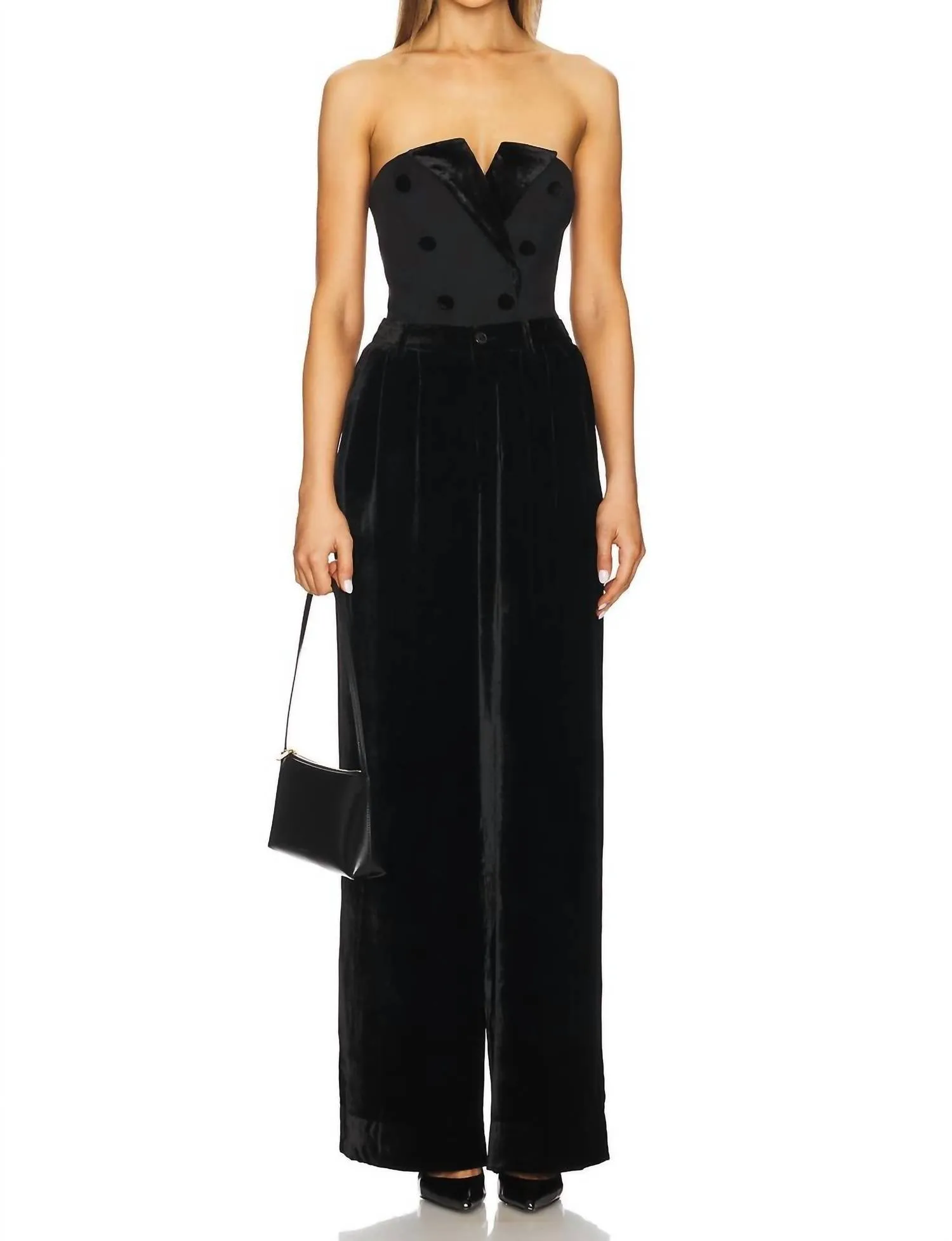 Andara Bodysuit in Schwarz