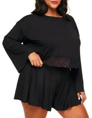 Ande Damen Plus-Size Pyjama-Set