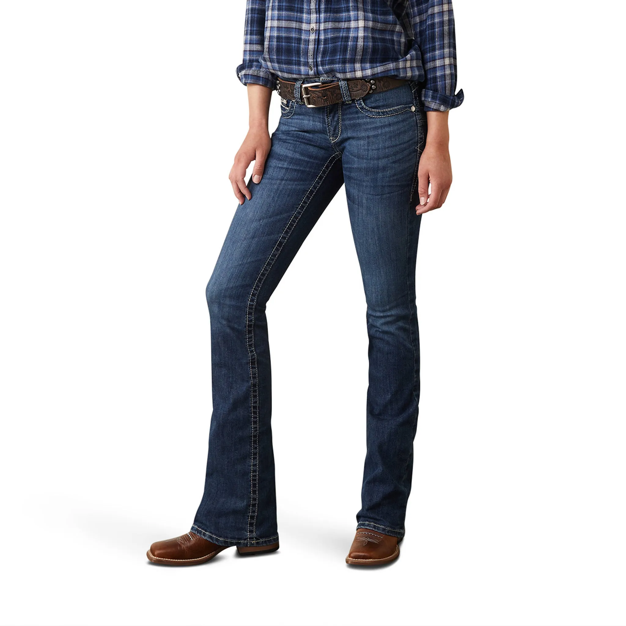 Ariat Damen R.E.A.L. Miriam Irvine Bootcut Jeans