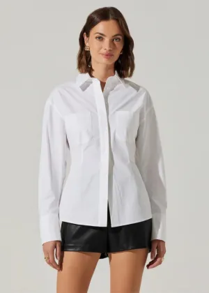 ASTR the Label Thyra Poplin Hemd