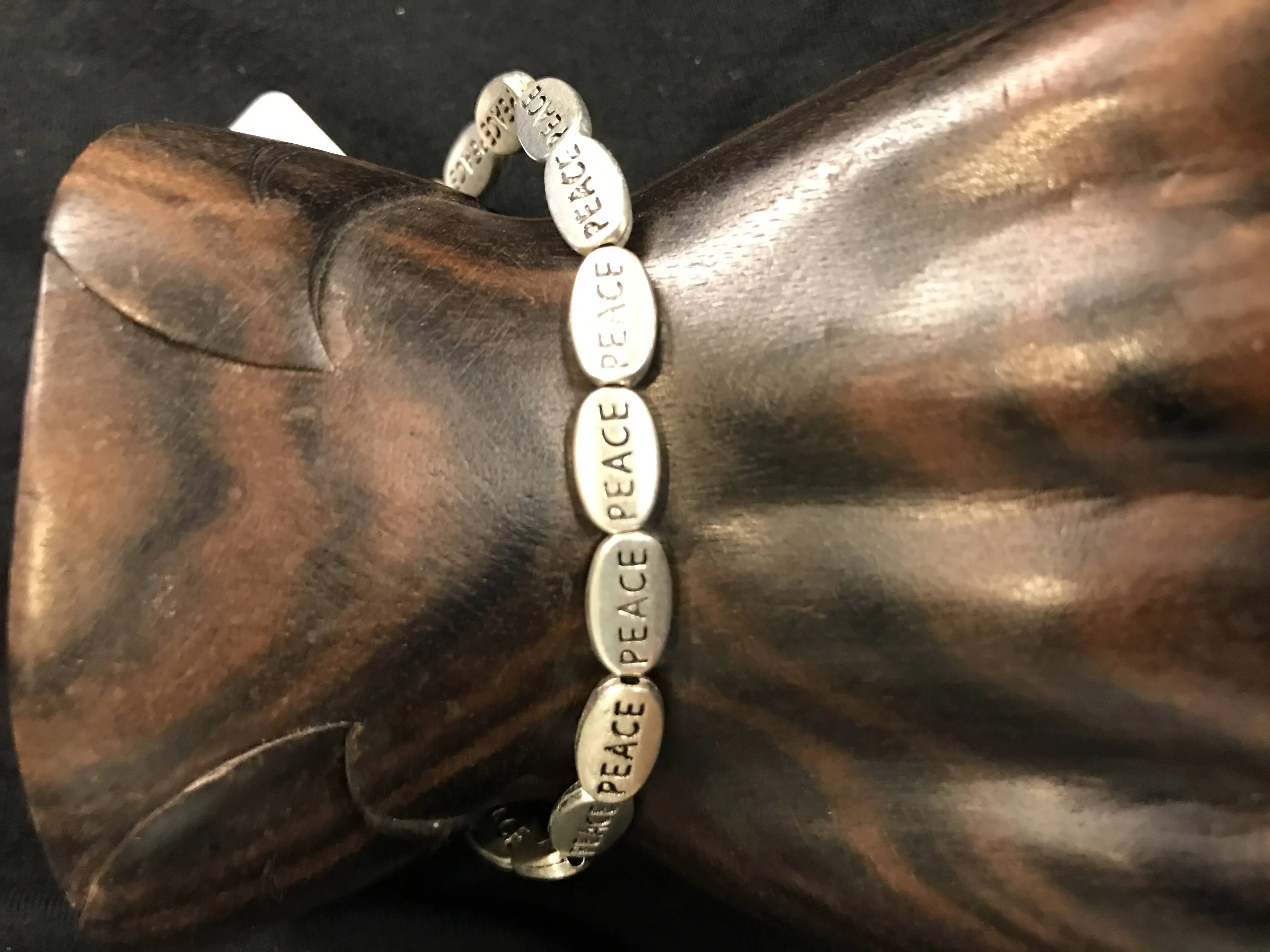 Bali Queen Inspirational Stretch Armband (Liebe Rund)