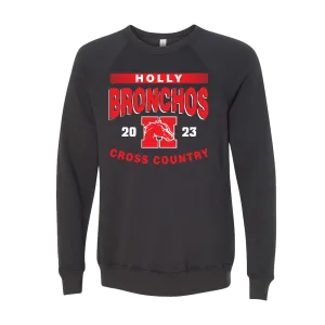 BELLA CANVAS Unisex Sponge Fleece Raglan Sweatshirt - Holly XC 23