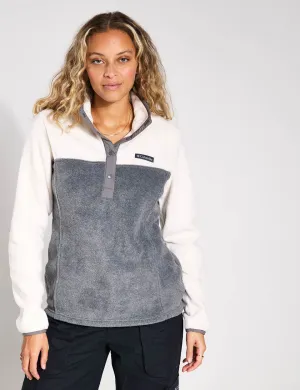 Benton Springs Half Snap Pullover - Stadtgrau Meliert/Kreide