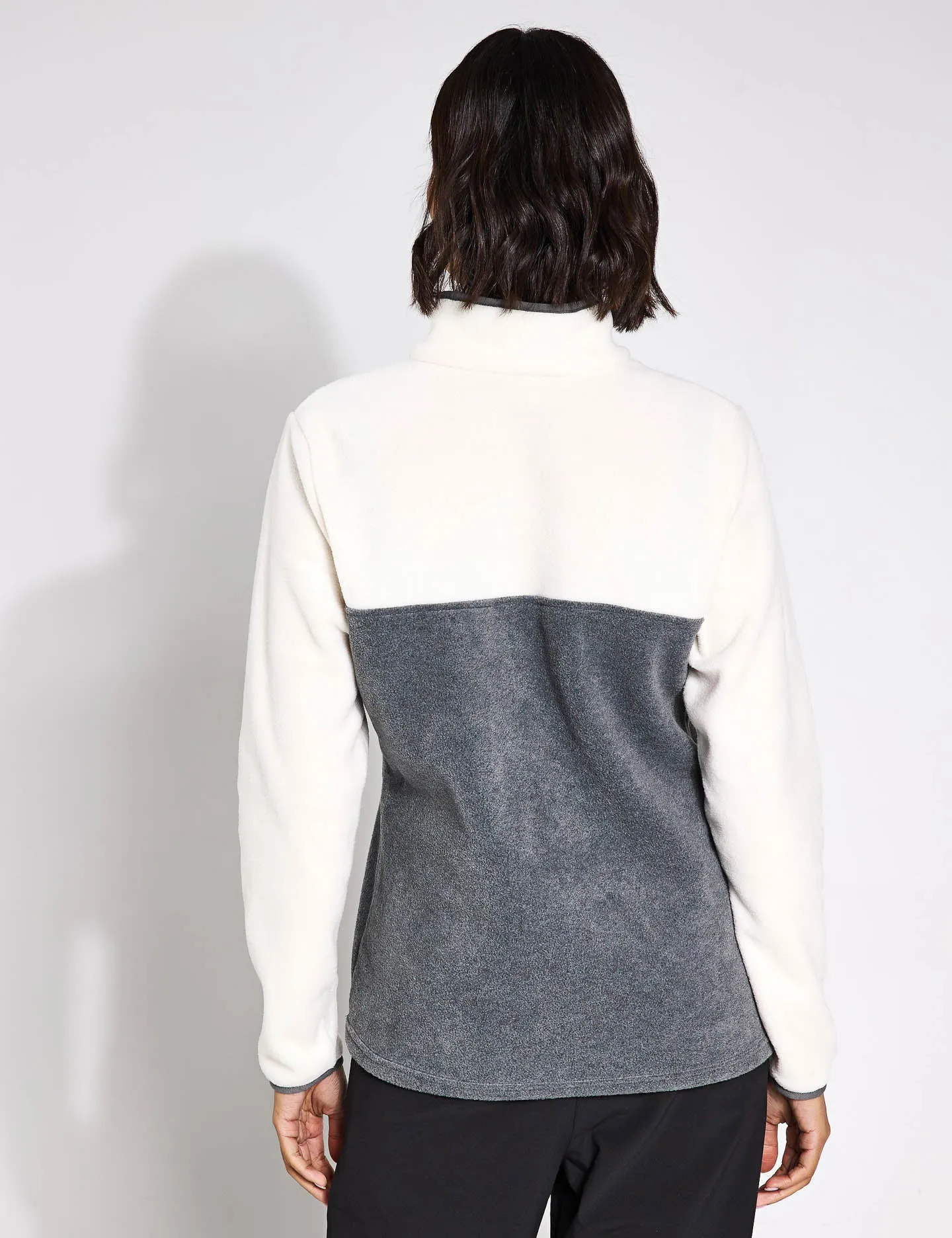Benton Springs Half Snap Pullover - Stadtgrau Meliert/Kreide