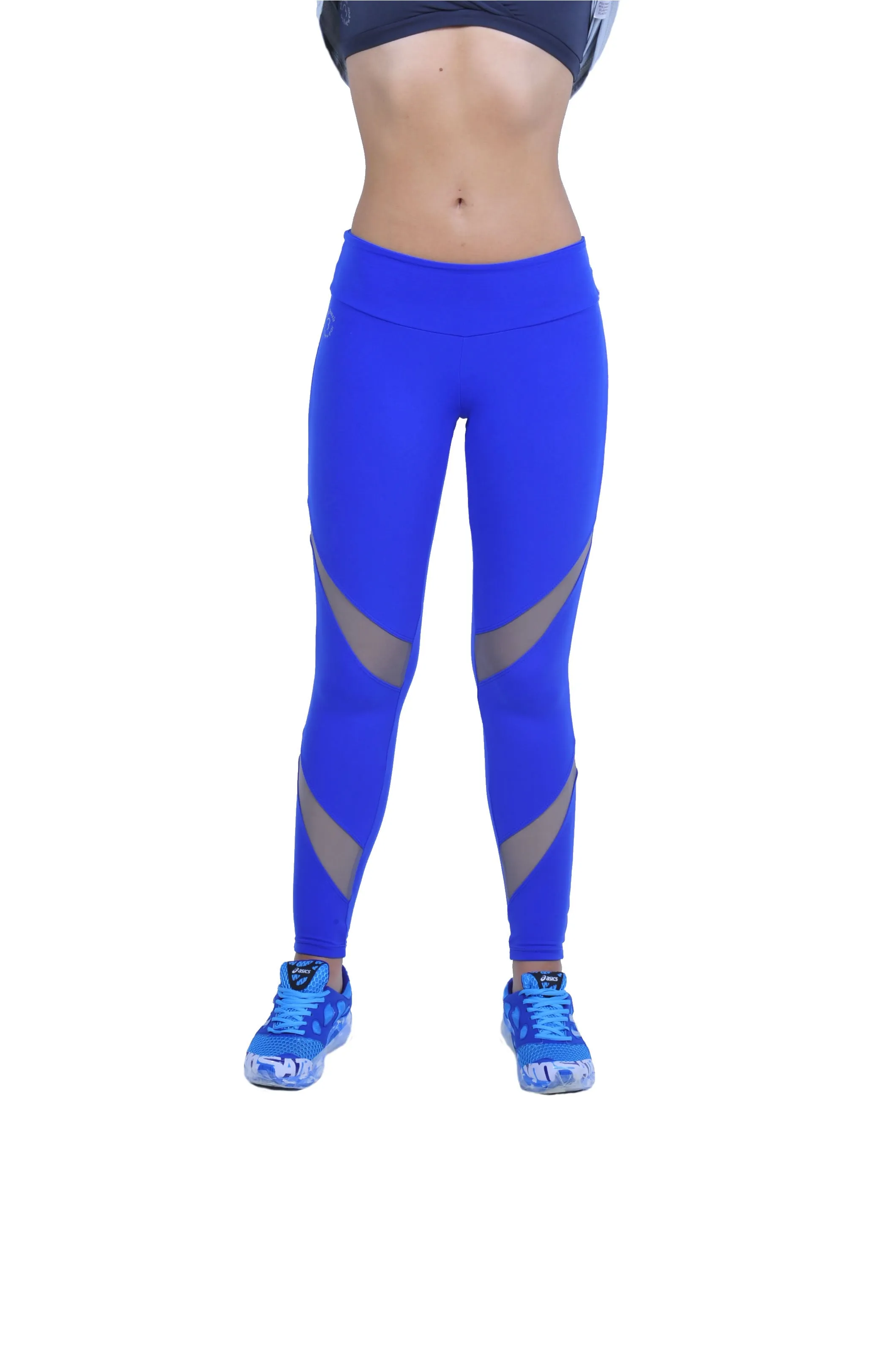 Bia Brazil Activewear Rotes Mesh-Leggings LE5006