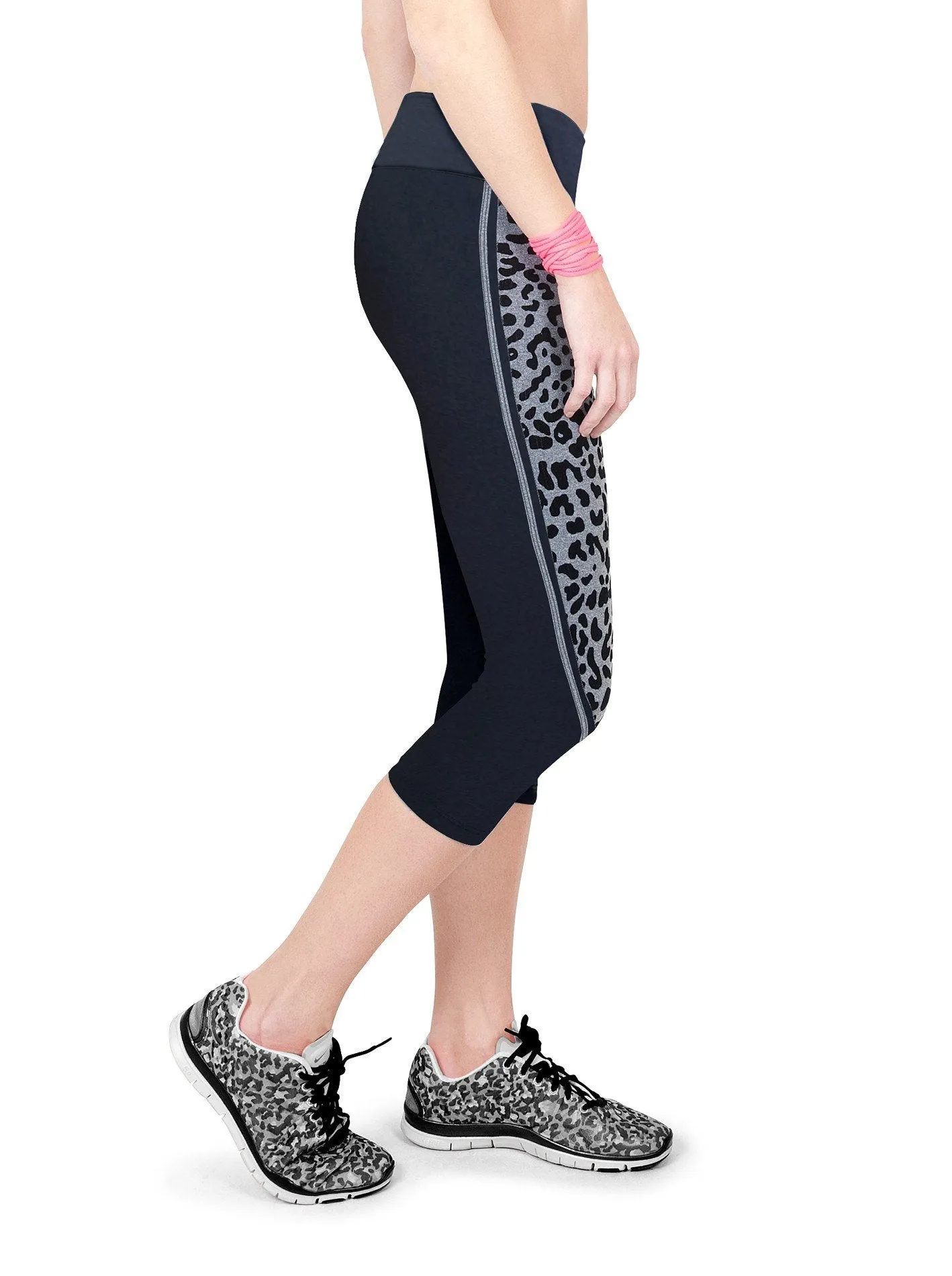 Bia Brazil Activewear Velvet Cheetah Capri SL3136