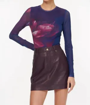 Brooks Bodysuit In Makro-Floral