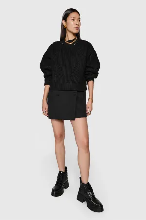 Brooks Sweater mit geschlitztem Saum