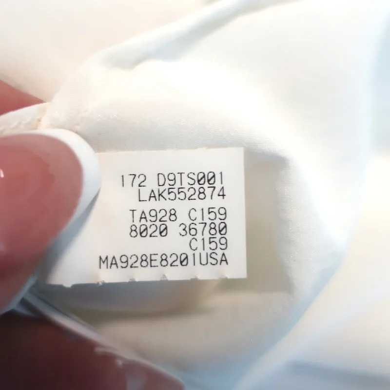 Brunello Cucinelli Monili Epaulette Bluse Weiße Chiffonseide Größe M