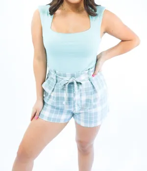 Chic Moves Bodysuit In Seafoamgrün