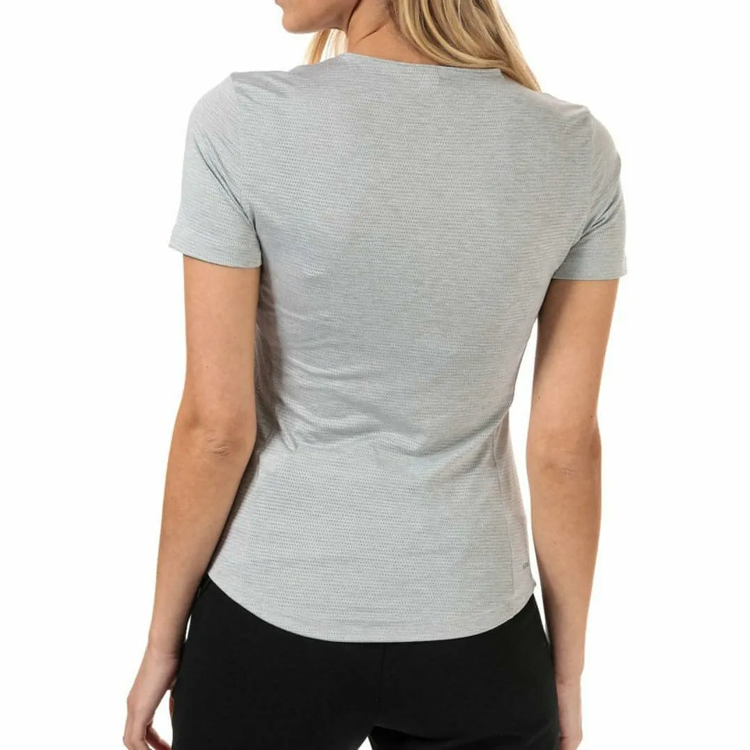 Bekleidung Adidas Damen adidas Performance Kurzarm-Top für Damen zum Training - Grau