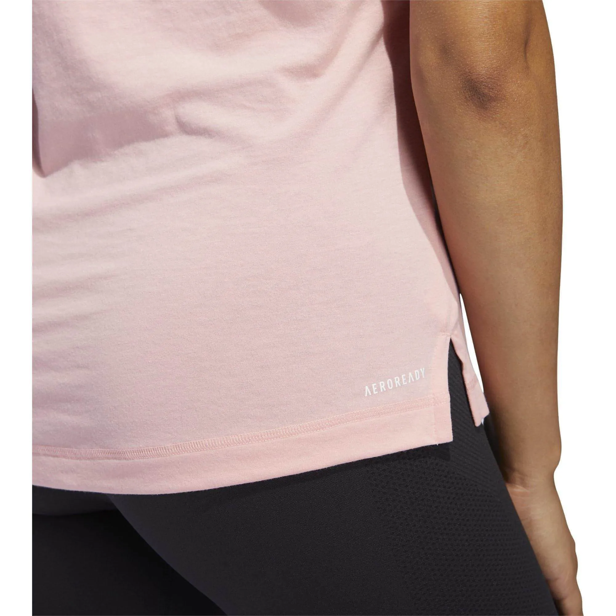 Bekleidung Adidas Damen adidas Prime Kurzarm Damen Trainingsshirt - Pink