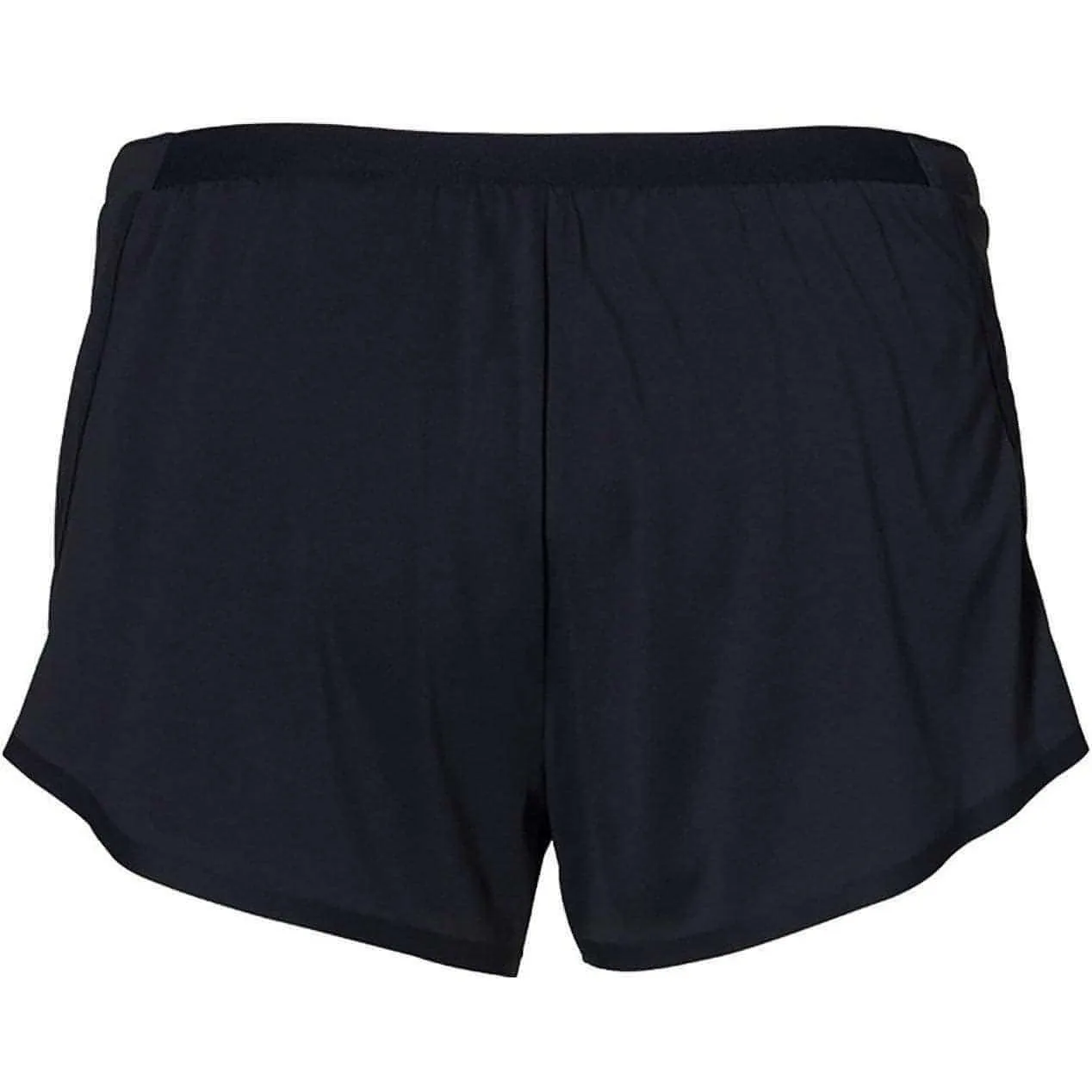 Bekleidung Asics Damen Asics Race Knit Split Laufshorts für Damen - Schwarz