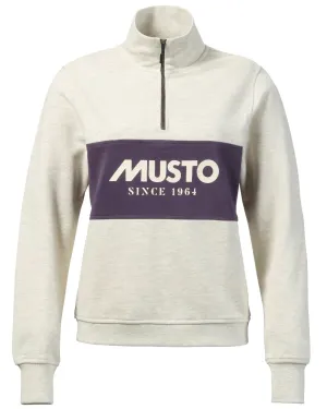 Bekleidung Musto Musto Damen Klassischer Halbzip-Pullover