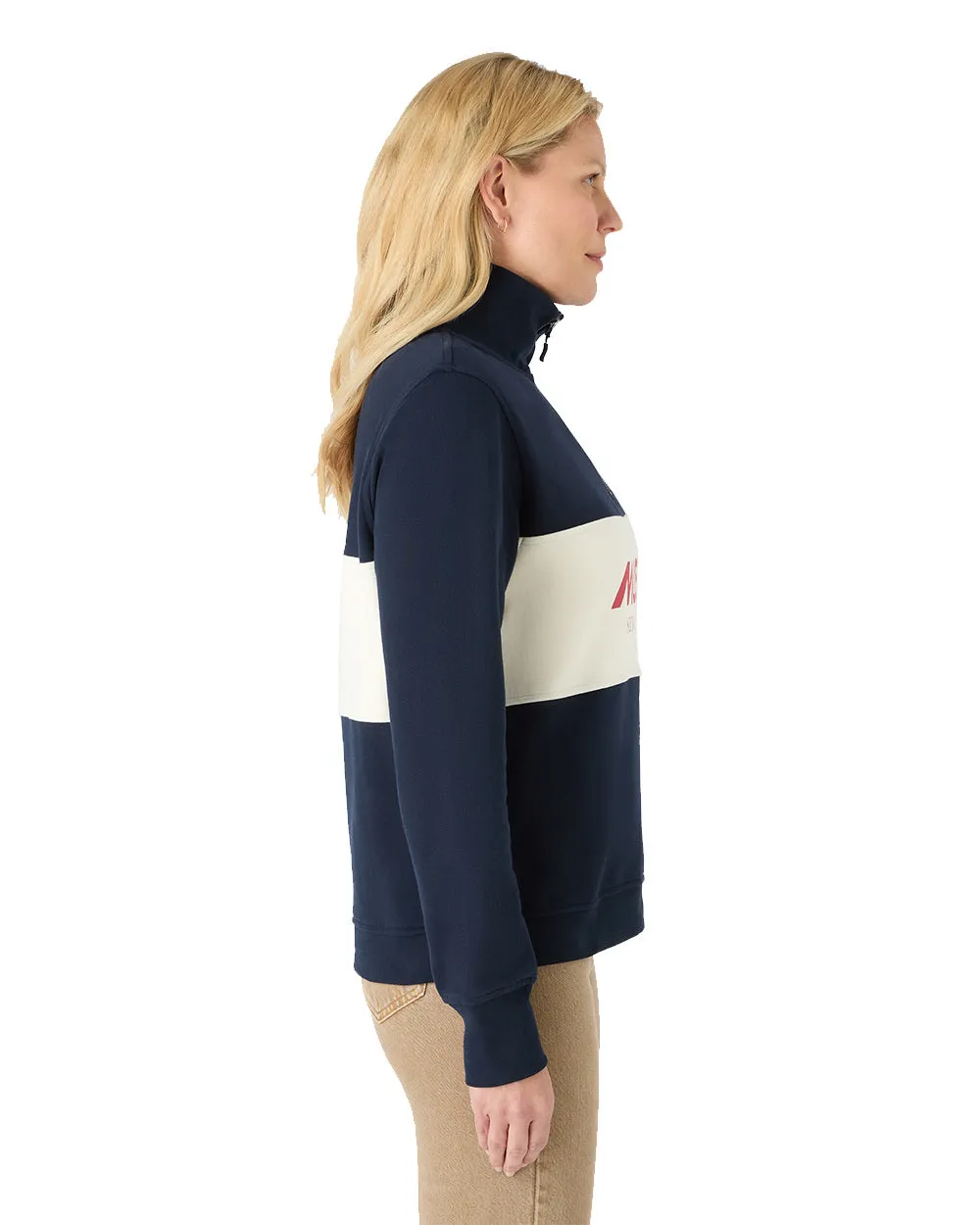 Bekleidung Musto Musto Damen Klassischer Halbzip-Pullover