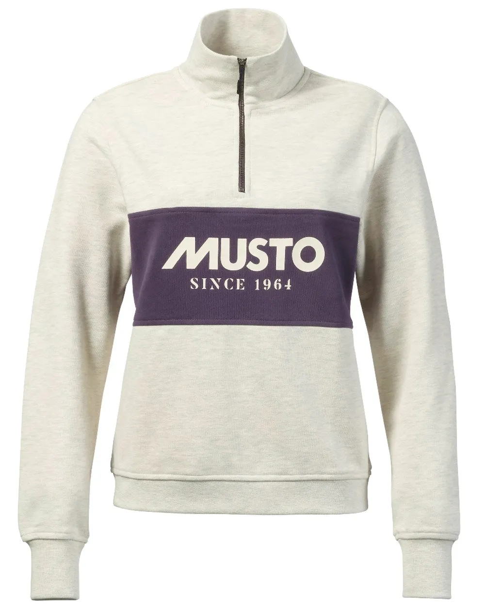 Bekleidung Musto Musto Damen Klassischer Halbzip-Pullover