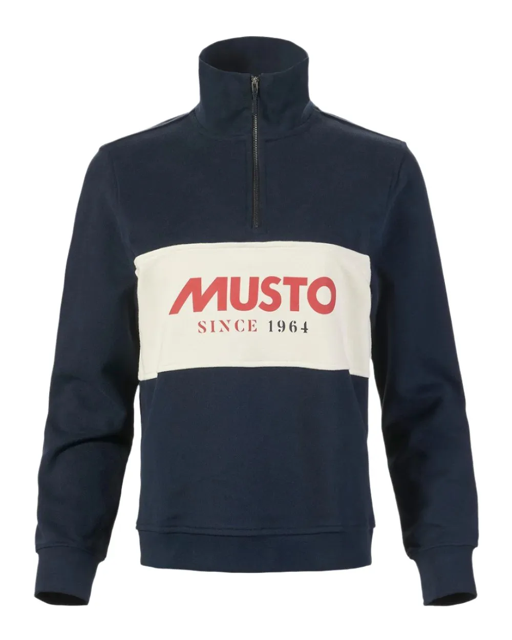 Bekleidung Musto Musto Damen Klassischer Halbzip-Pullover