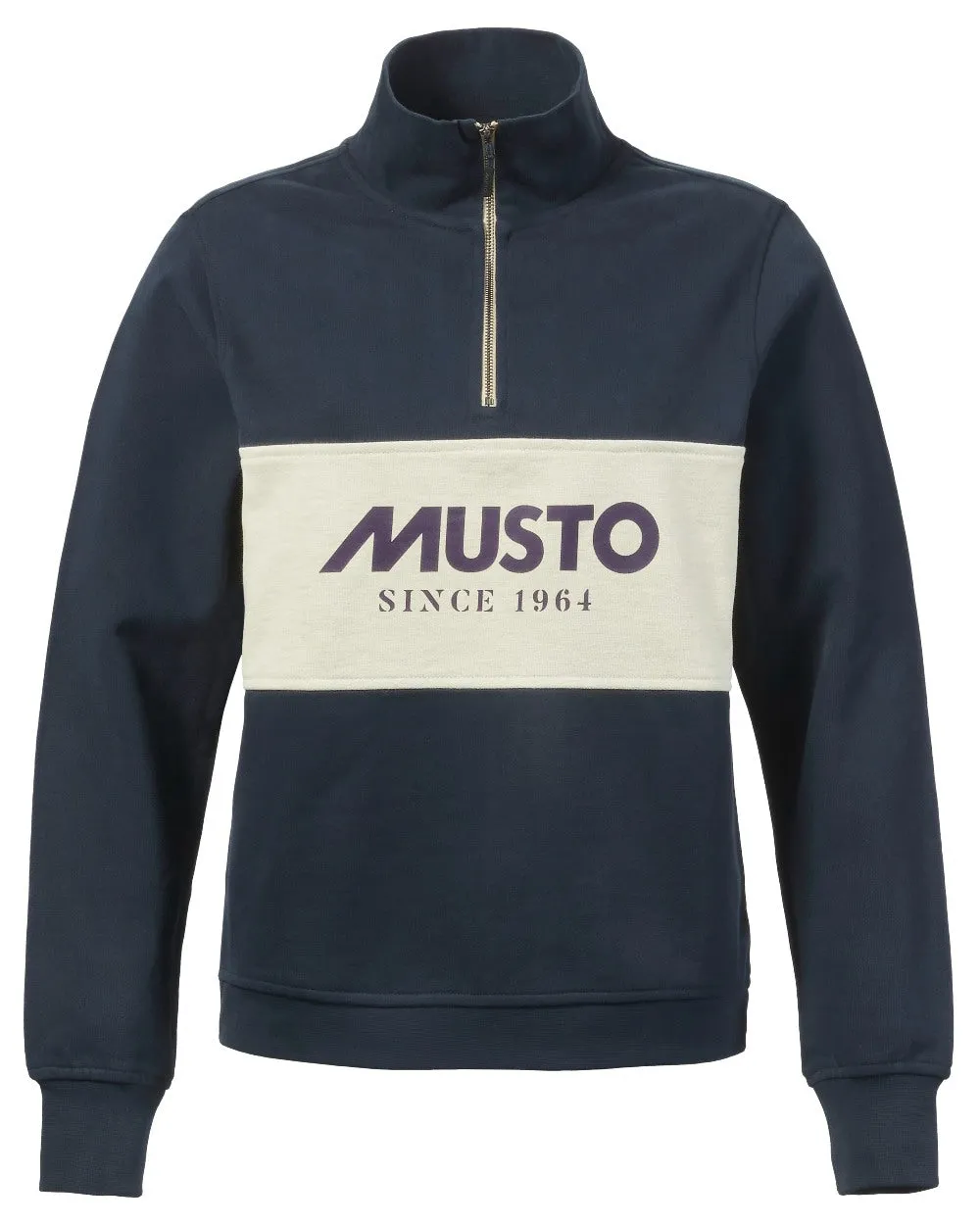 Bekleidung Musto Musto Damen Klassischer Halbzip-Pullover