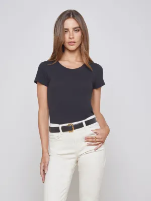 Cory Cotton Rundhals-Shirt