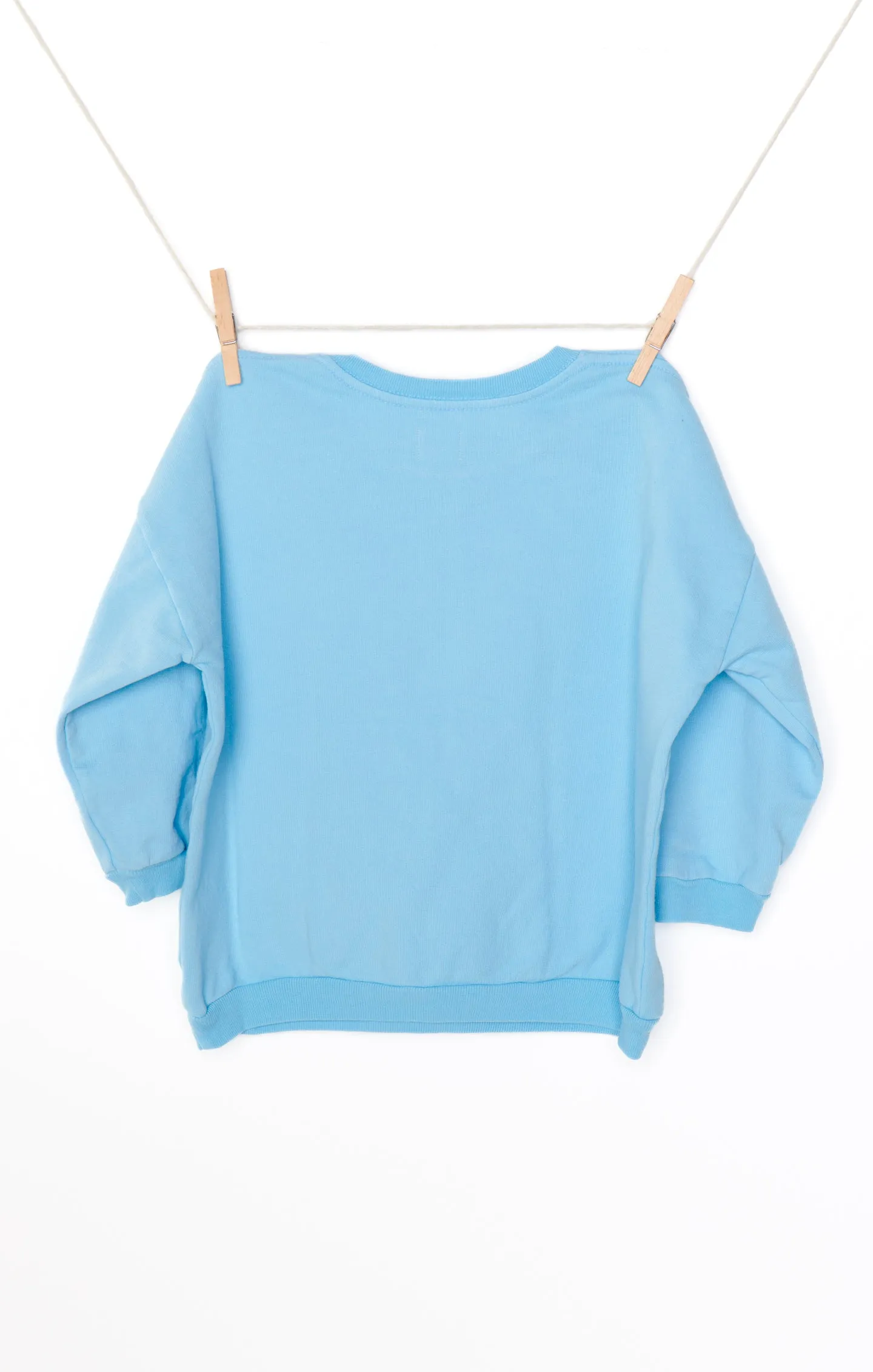 Davis Sweatshirt ~ Blaue Mini Grafik