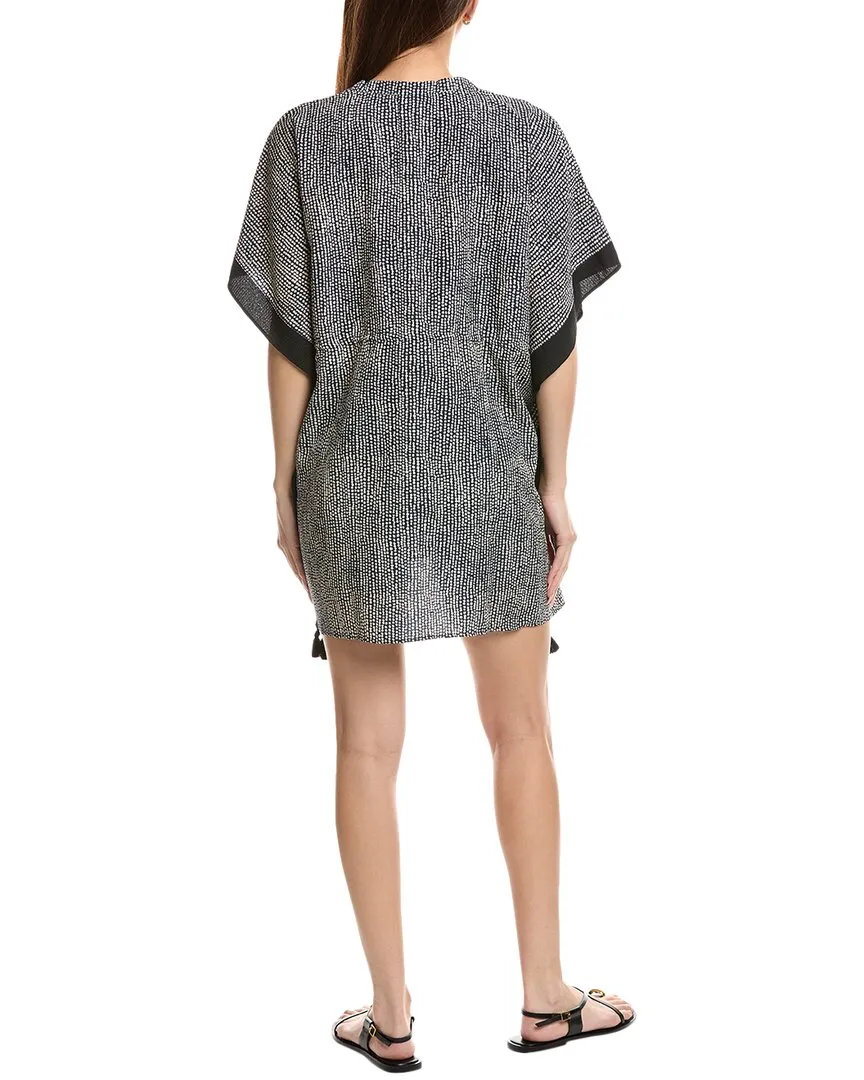 Echo Seersucker Schmetterlingsquaste Kaftan