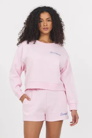 Bestickte Heavy Surf Wash Crew