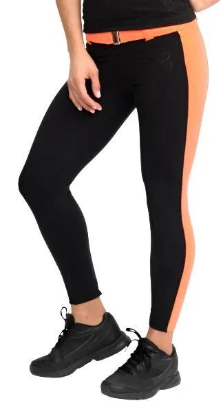 Equilibrium Activewear Bundstreifen-Leggings mit Seitenstreifen L723