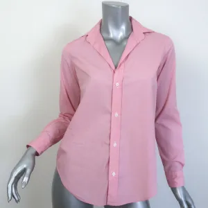 Frank & Eileen Frank Hemd Pink Mikrokaro Baumwolle Größe Extra Extra Klein