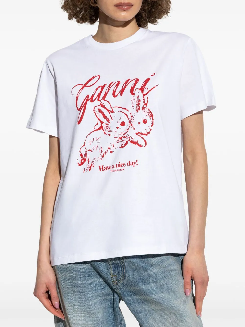 Ganni Damen-T-Shirts und Poloshirts