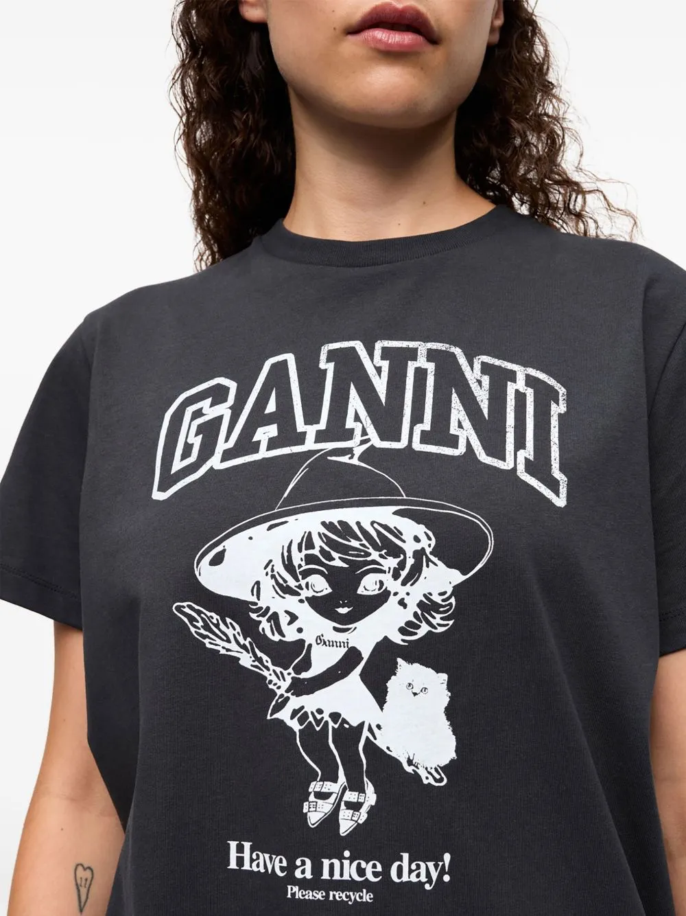 Ganni Damen-T-Shirts und Poloshirts