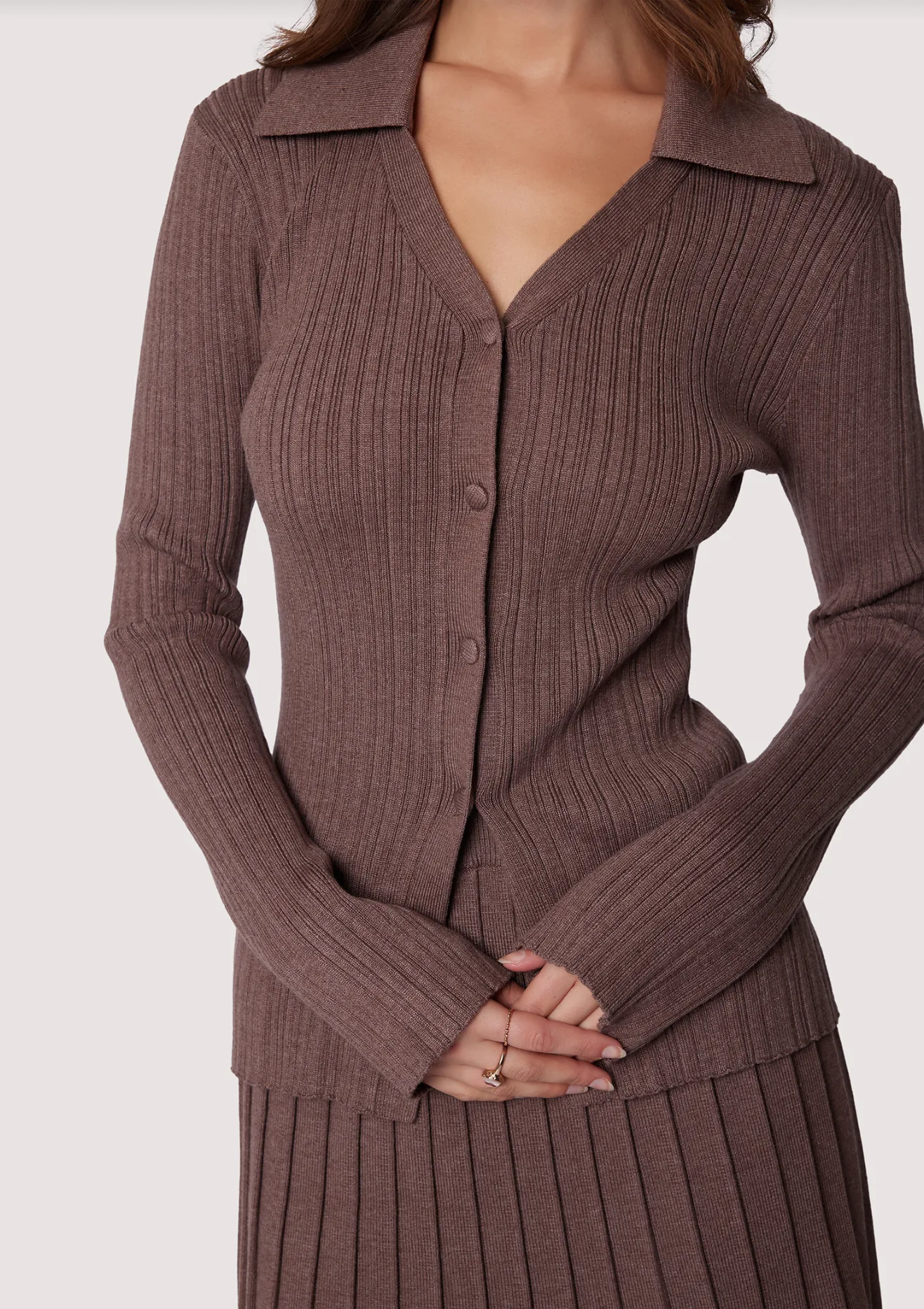 Giustina Button-Down-Bluse