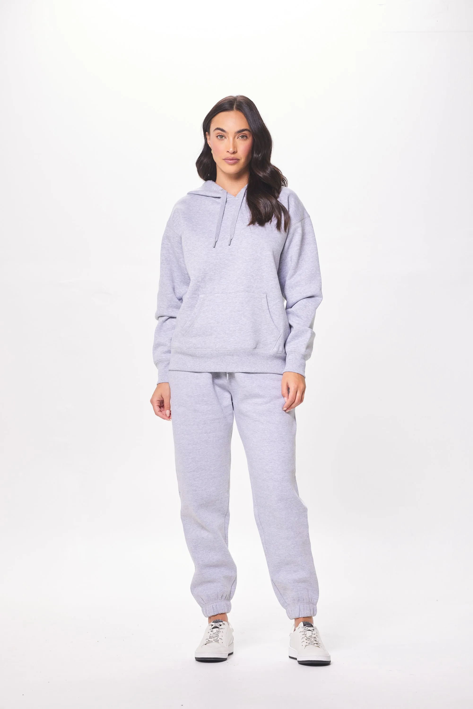 Heather Grau Proweave Pullover Kapuzenpulli