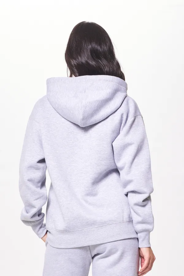 Heather Grau Proweave Pullover Kapuzenpulli