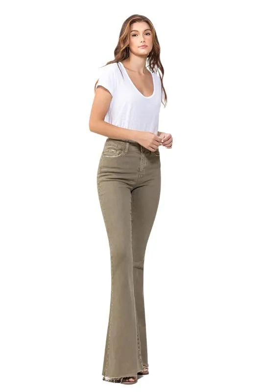 High Rise Super Flare Jeans VERVET von Flying Monkey