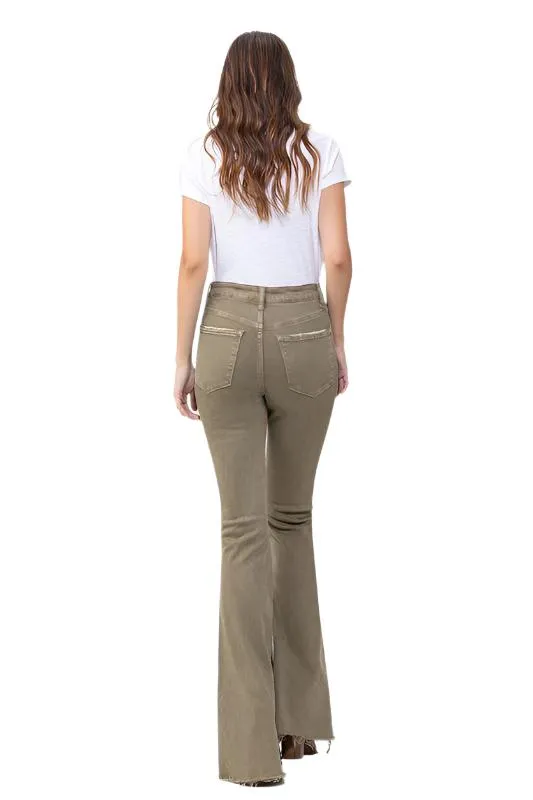 High Rise Super Flare Jeans VERVET von Flying Monkey
