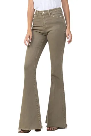 High Rise Super Flare Jeans VERVET von Flying Monkey