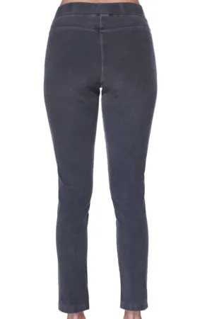 Graue High-Waist-Leggings